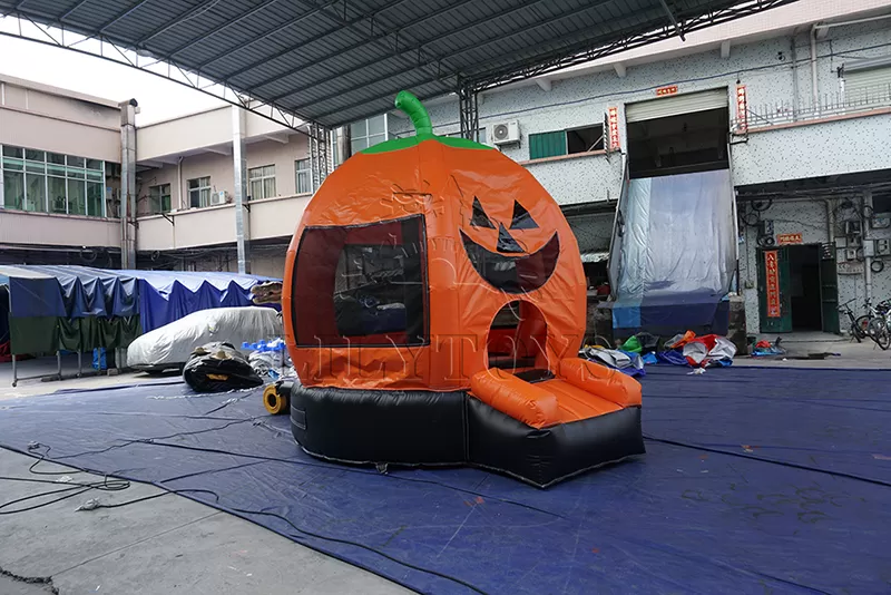 pumpkin inflatable bounce