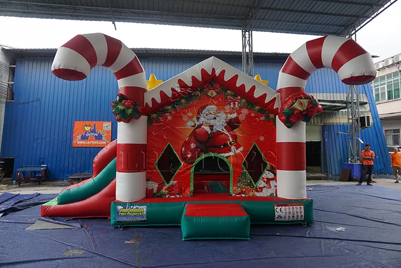 christmas inflatable bounce castle