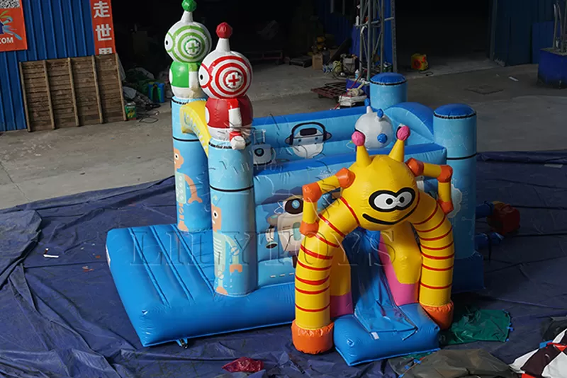 inflatable robot bounce house