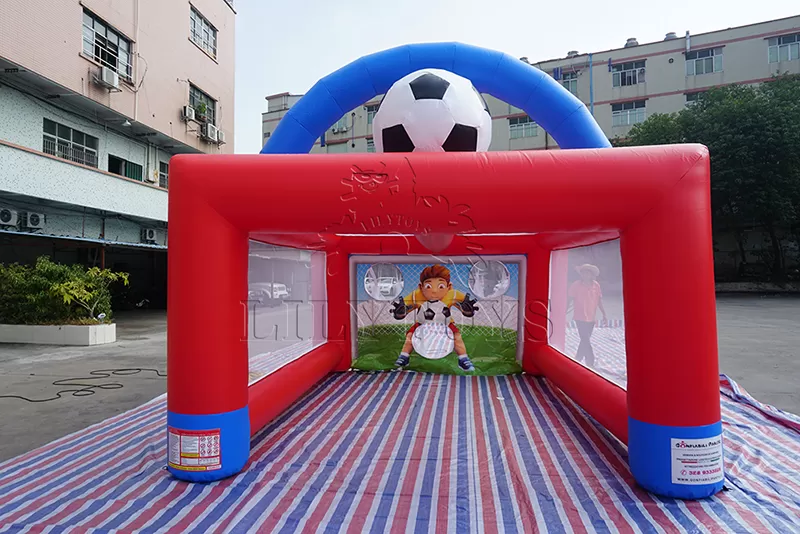 inflatable soccer goal