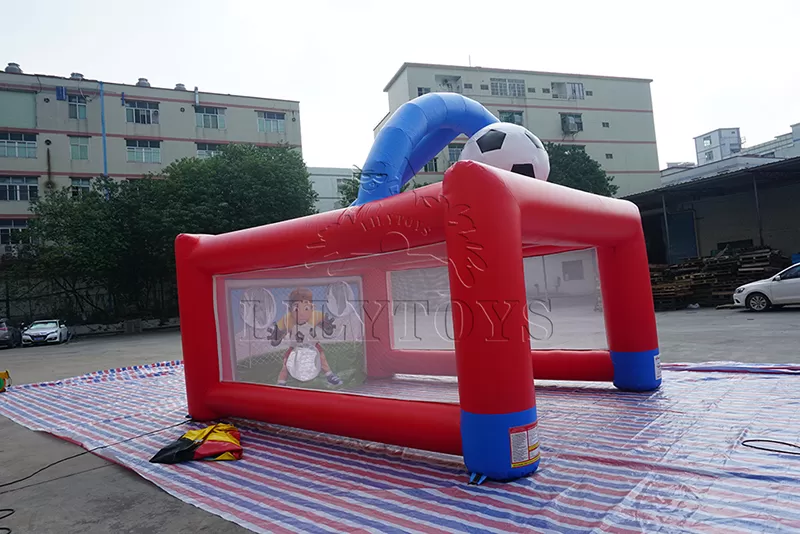 inflatable soccer goal