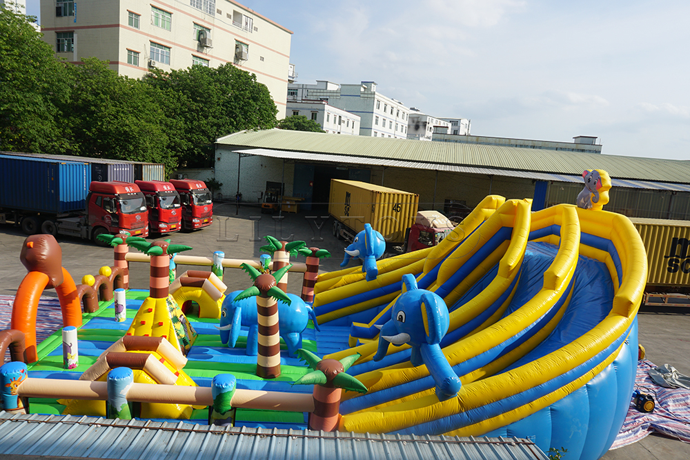 inflatable kids playground