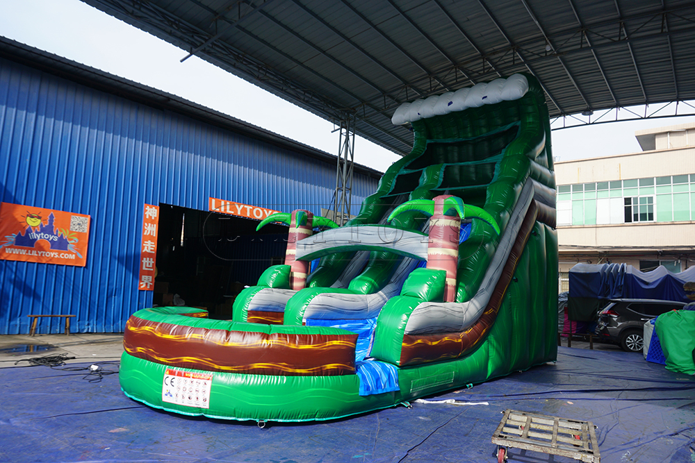 33ft commercial inflatable water slide