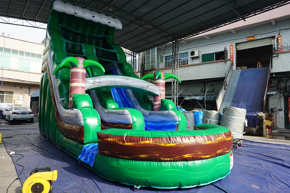 33ft commercial inflatable water slide