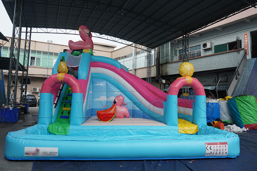 blowup water slide inflatable for kids