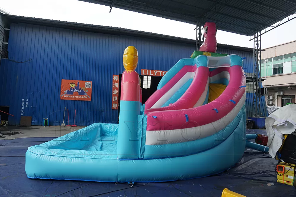 blowup water slide inflatable for kids