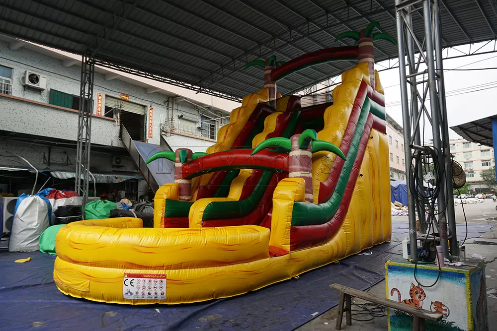 slide pool inflatable water