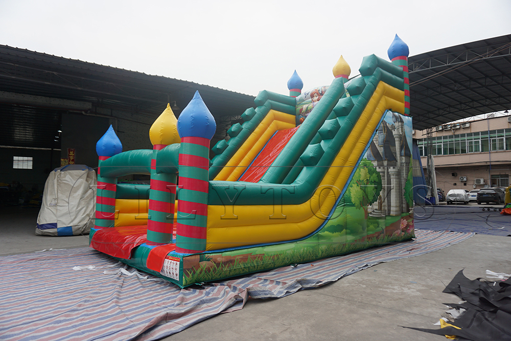 princess inflatable slide for commercial
