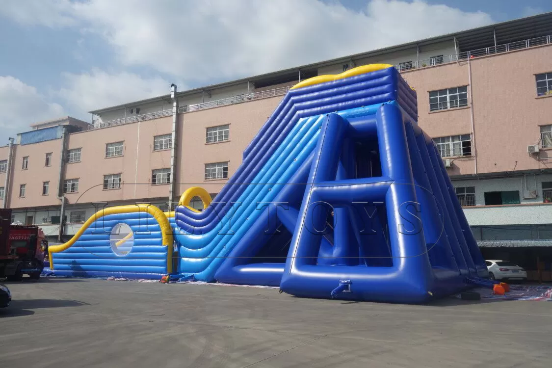 large adults inflatable fly slides