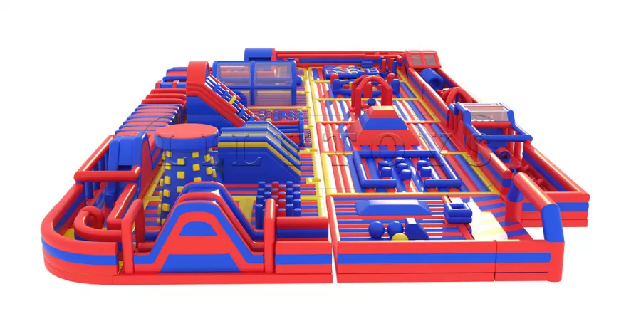 indoor inflatable obstacle course for kids