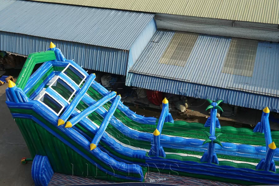 green giant  inflatable slide for adults