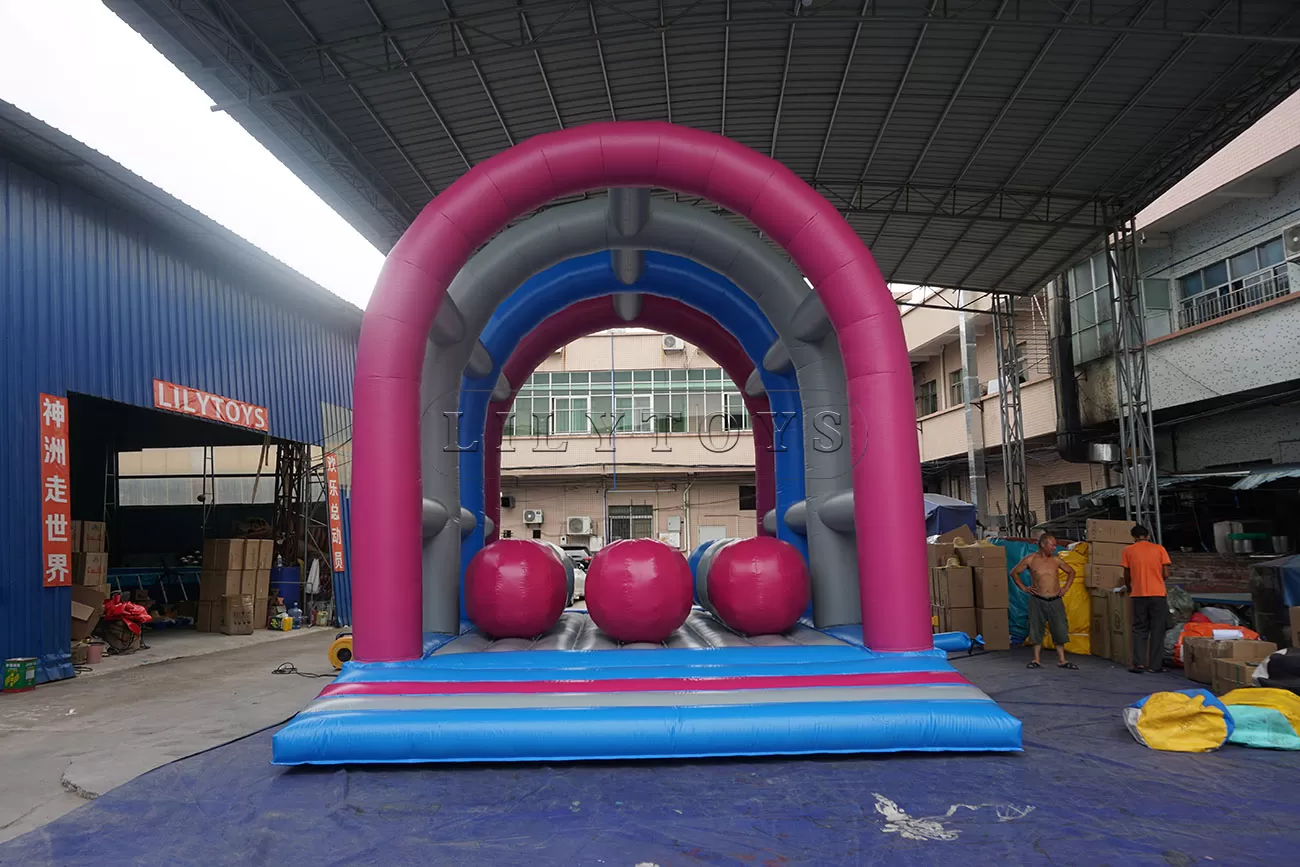 Giant inflatable obstacle course 5K