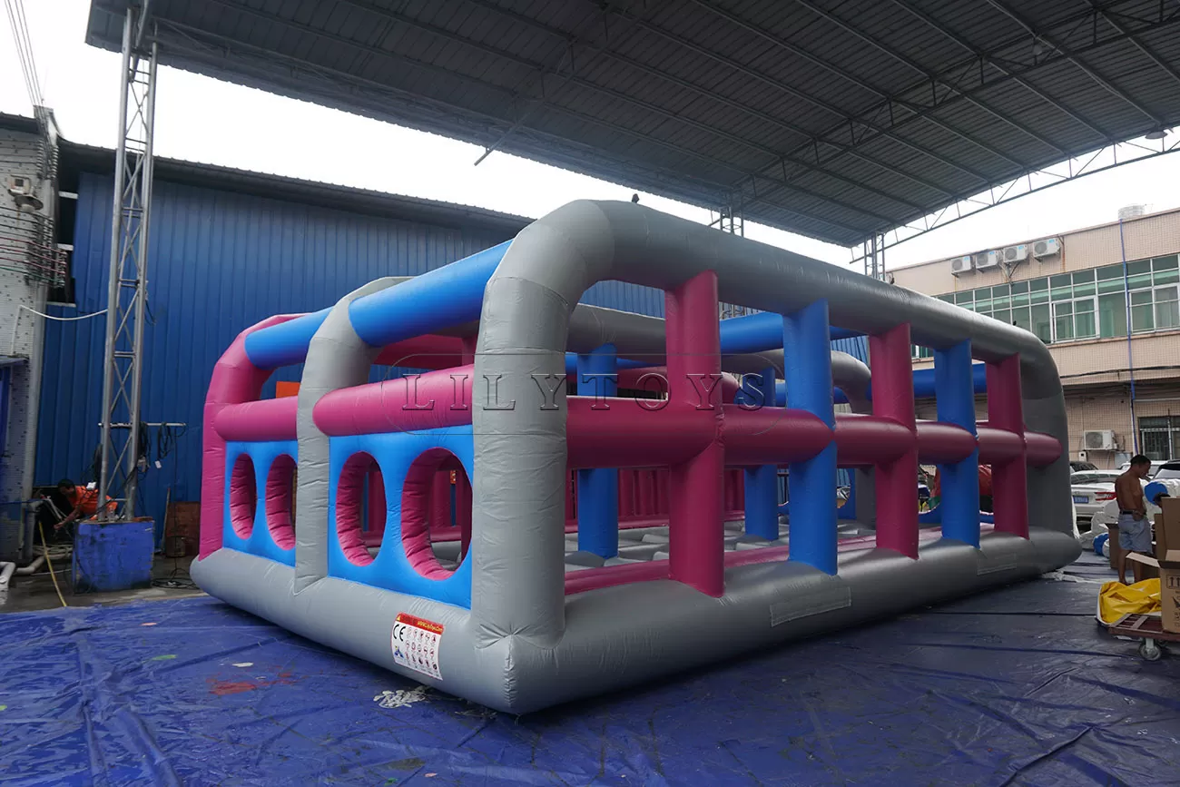 Giant inflatable obstacle course 5K