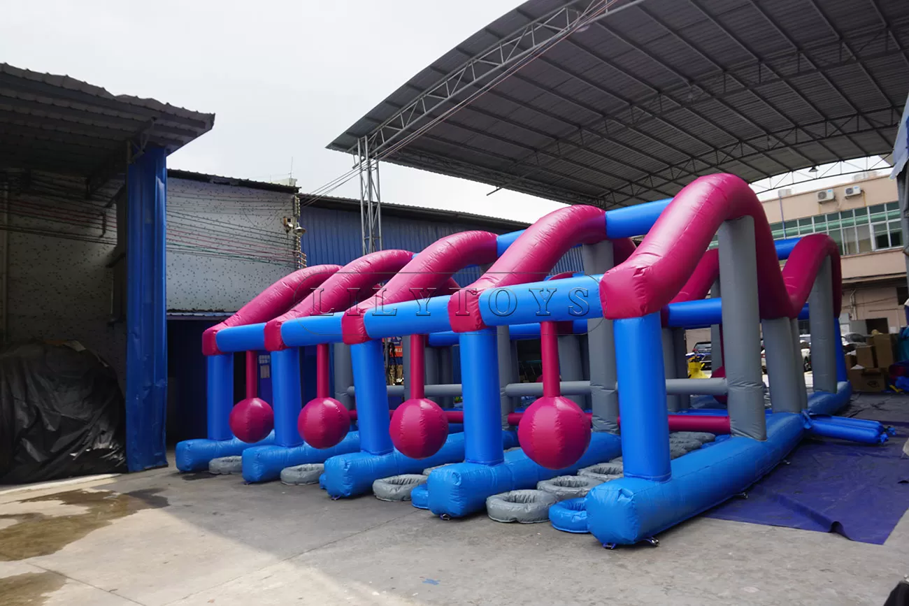 Giant inflatable obstacle course 5K