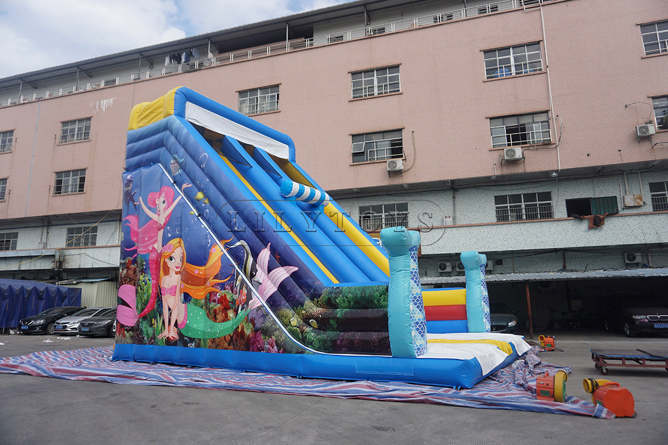 Mermaid Inflatable Slide