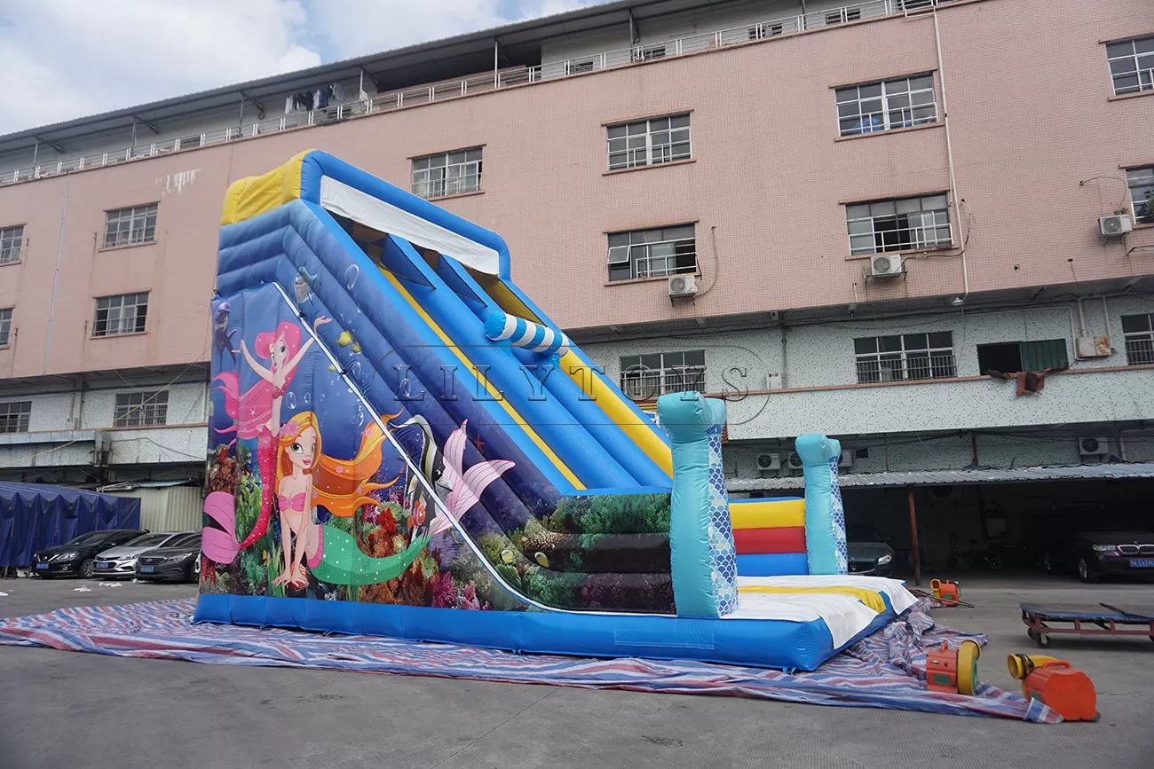 Mermaid Inflatable Slide