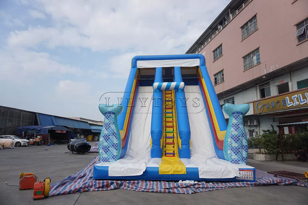 Mermaid Inflatable Slide