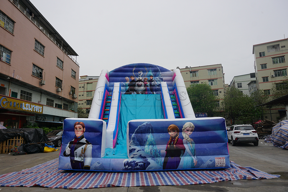 Frozen Commercial Inflatable Slide