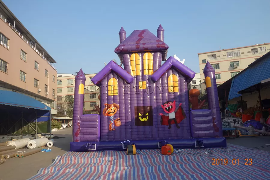 inflatable beautiful Halloween festival bouncer toddler playground