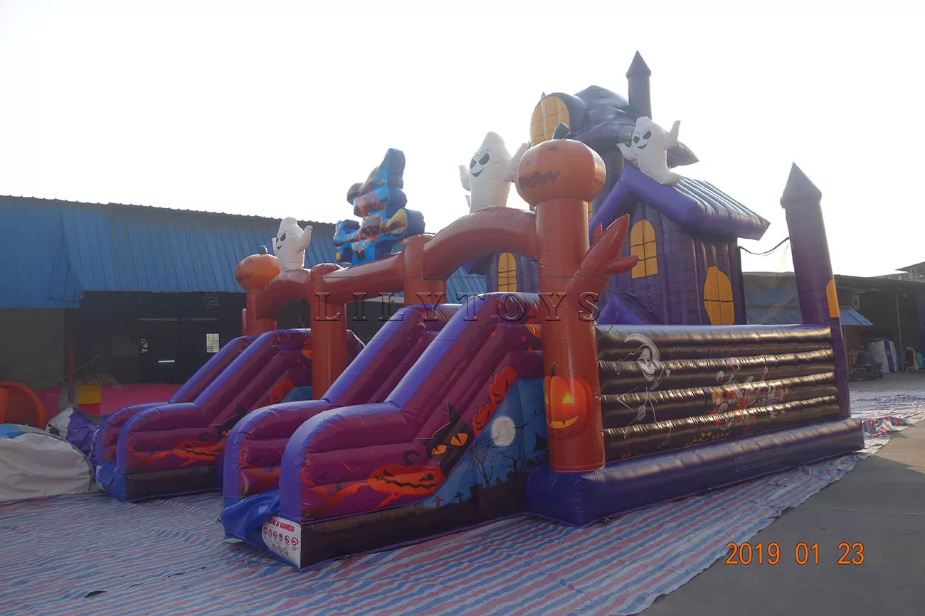 inflatable beautiful Halloween festival bouncer toddler playground