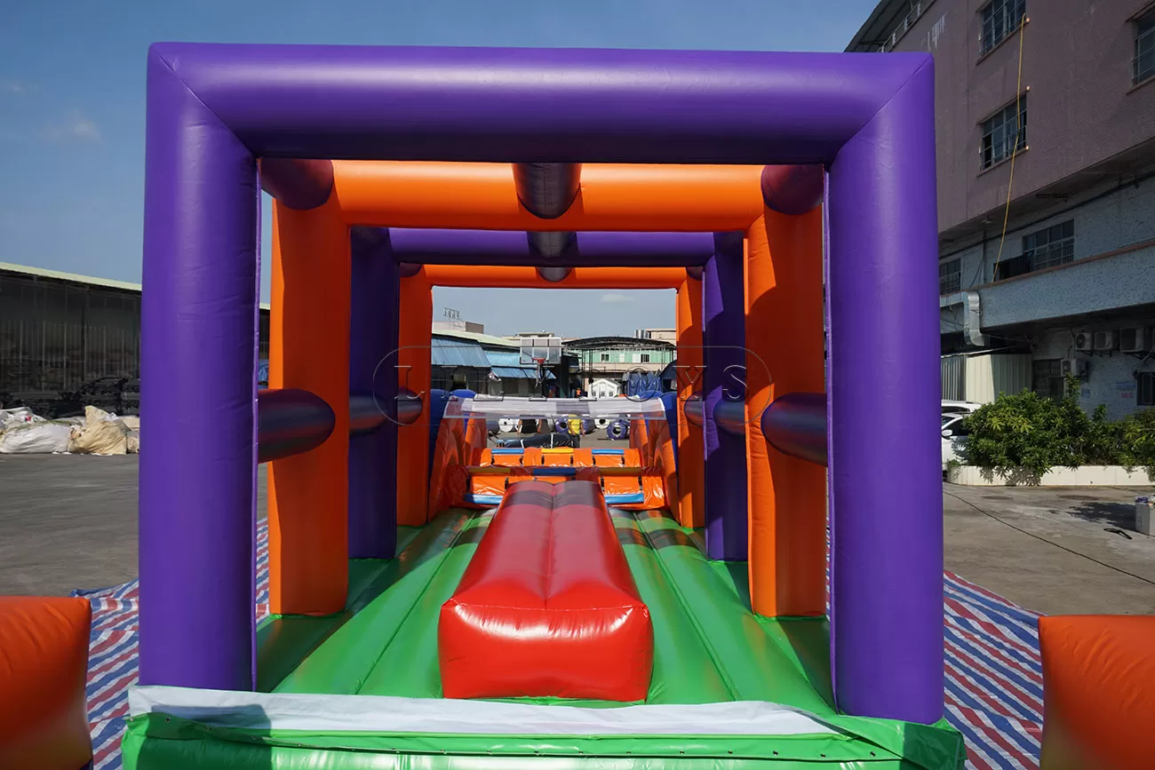 inflatable obstacle course for commercial
