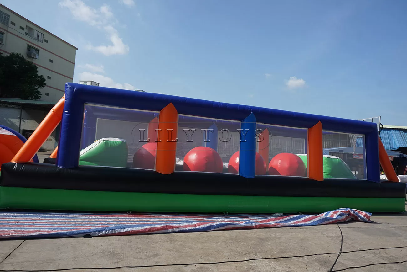 inflatable obstacle course for commercial