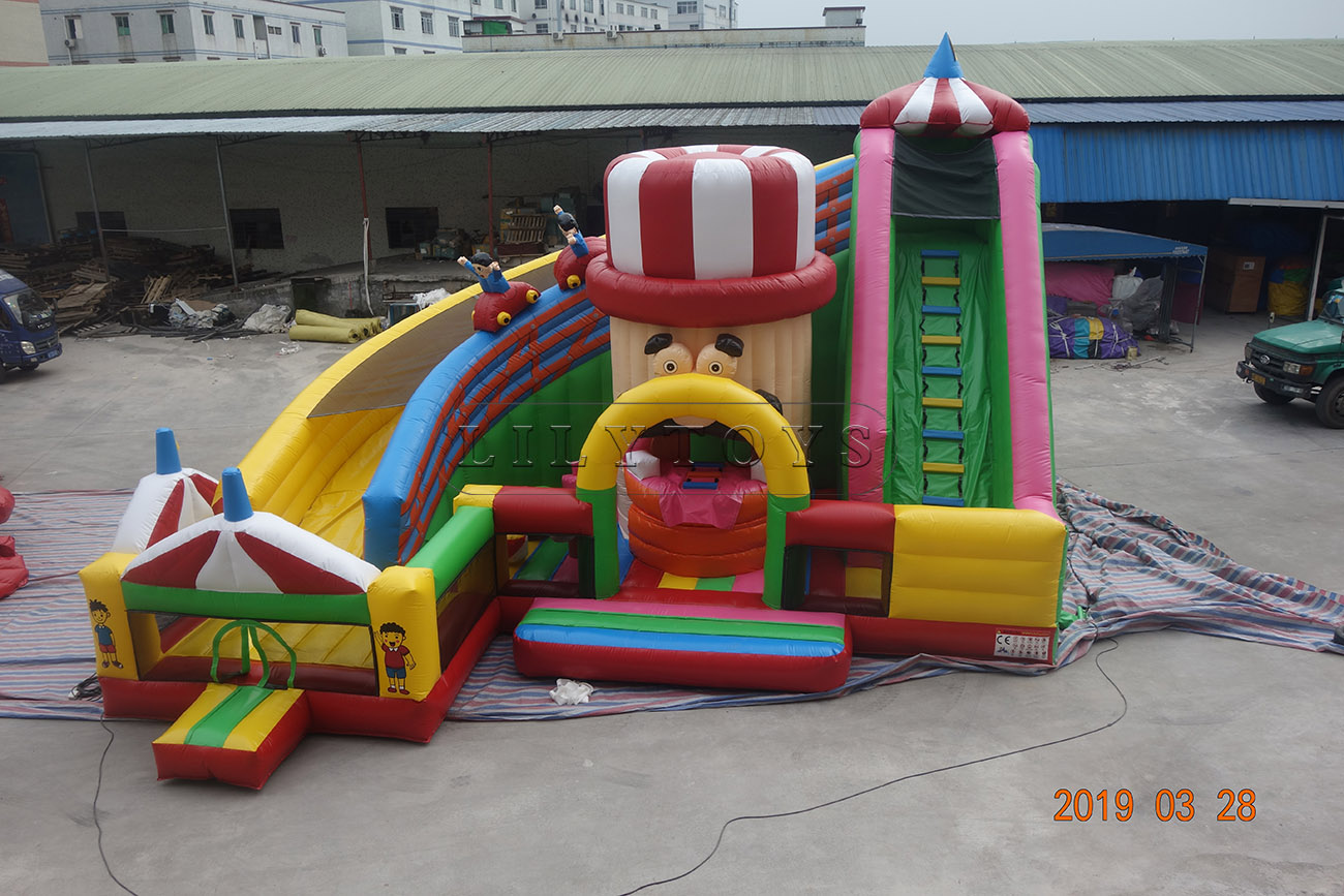 bounce house large inflatable moustache inflatable park