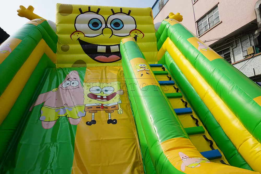 SpongeBob Inflatable Jumping Castle Slide