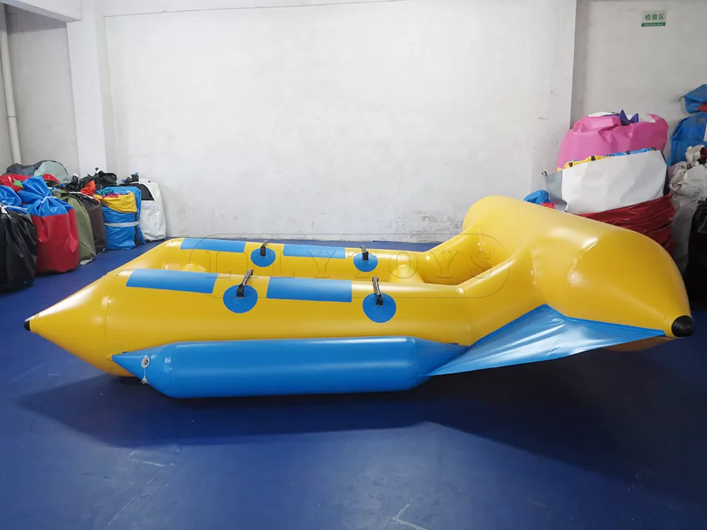 inflatable flying fish towable tubes for adults for water park