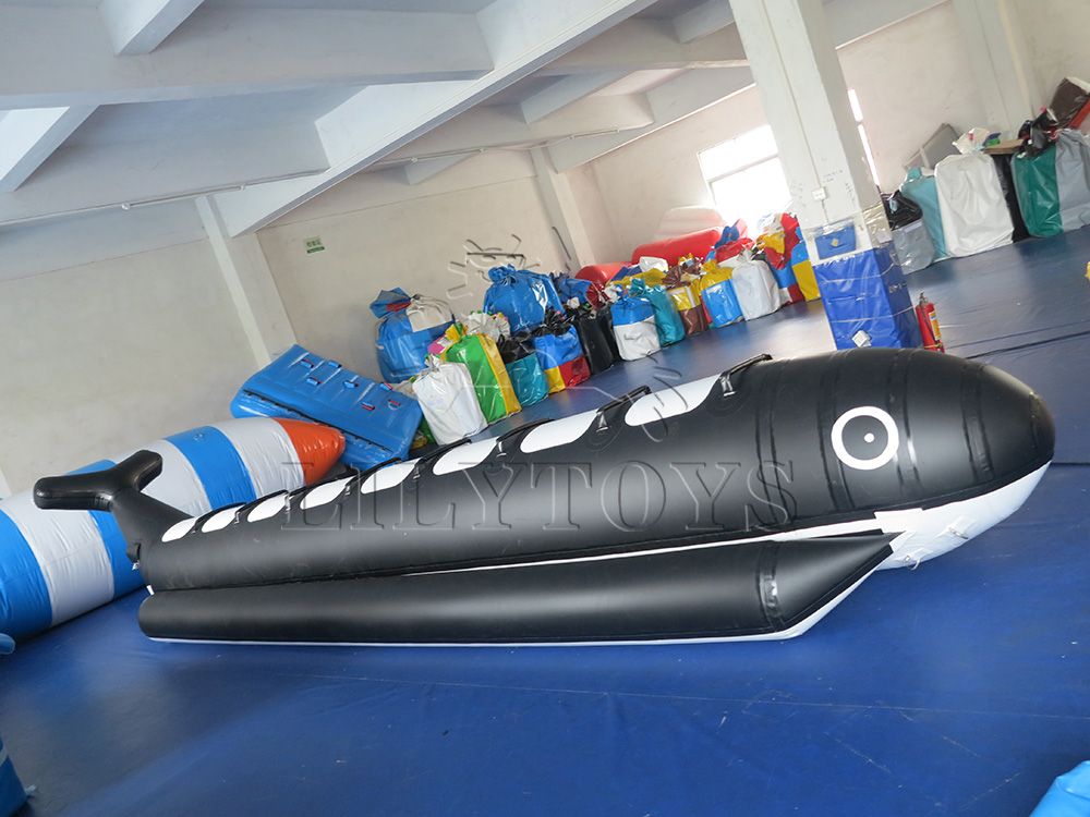 water play equipment inflatable flying fish banana boat