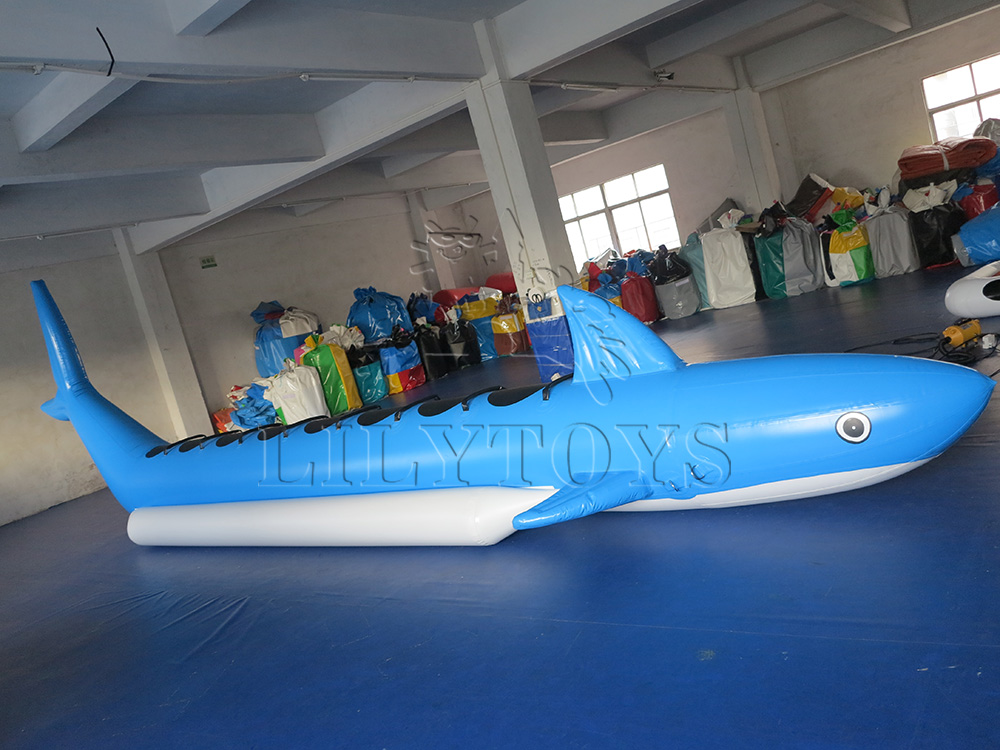 8 seats water sport games inflatable floating towable toys