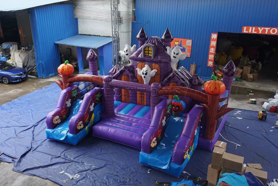 popular halloween inflatable bounce castle bounce house inflatable for sale