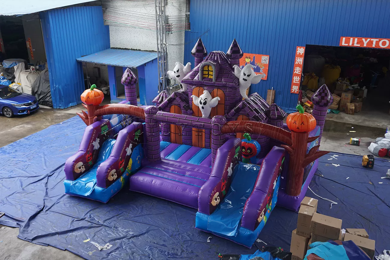 popular halloween inflatable bounce castle bounce house inflatable for sale