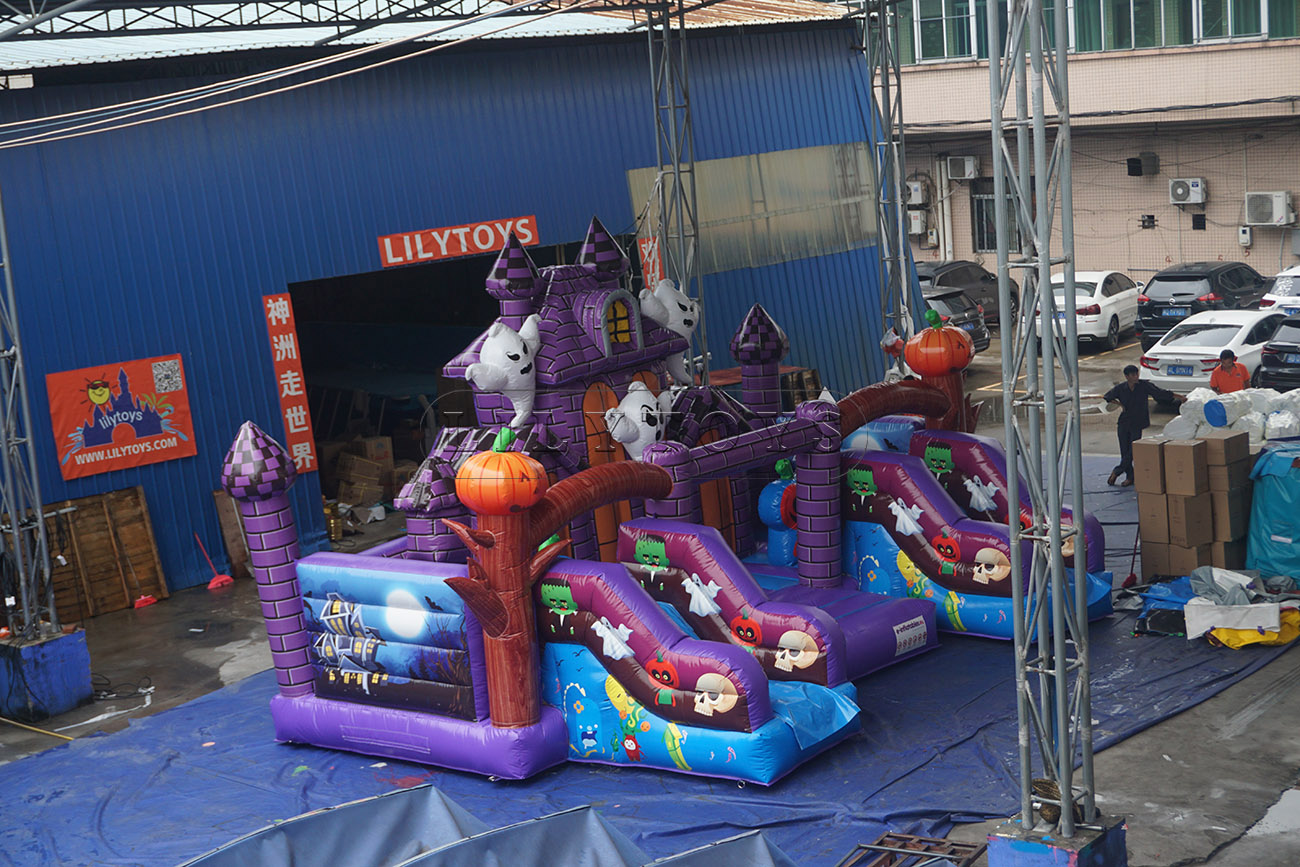 popular halloween inflatable bounce castle bounce house inflatable for sale