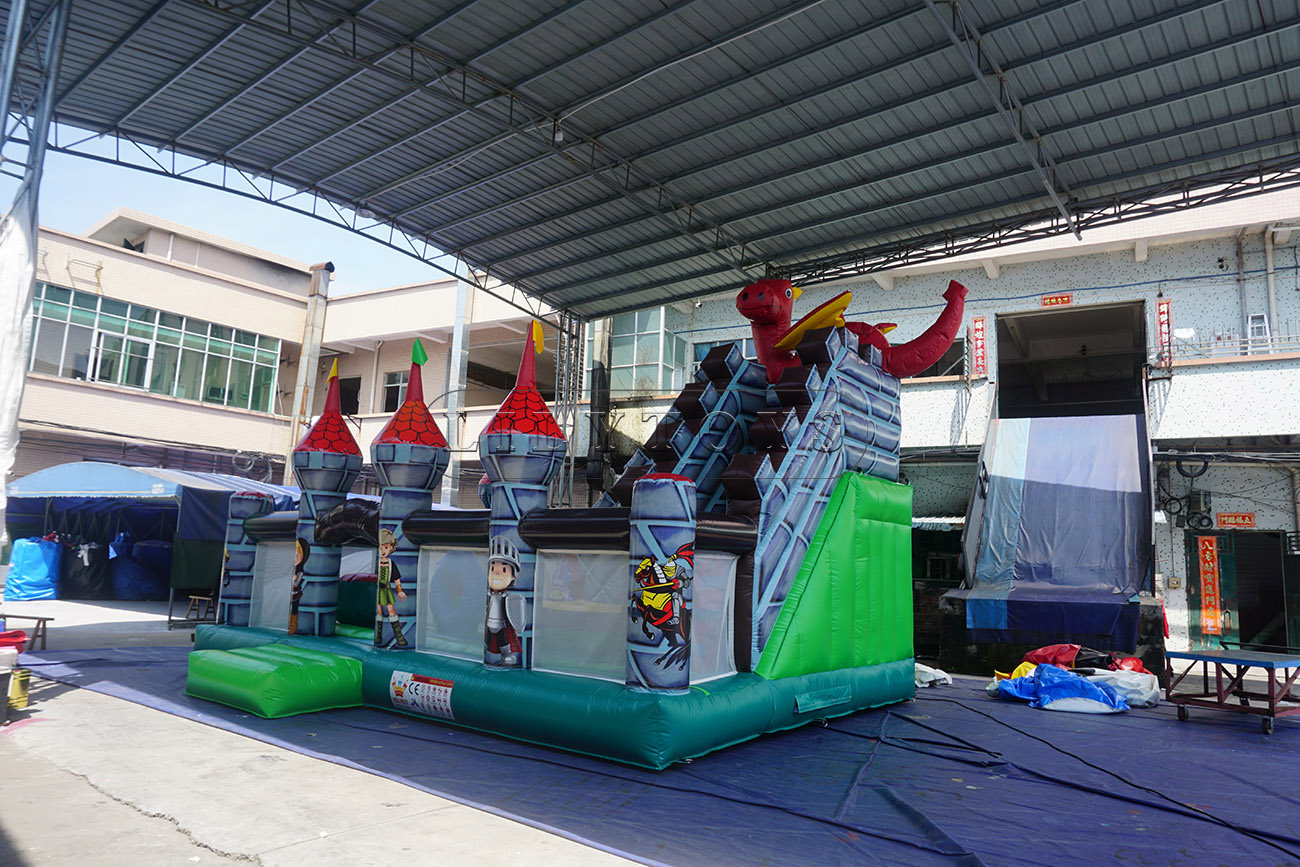 children inflatable park outdoor inflatable theme park