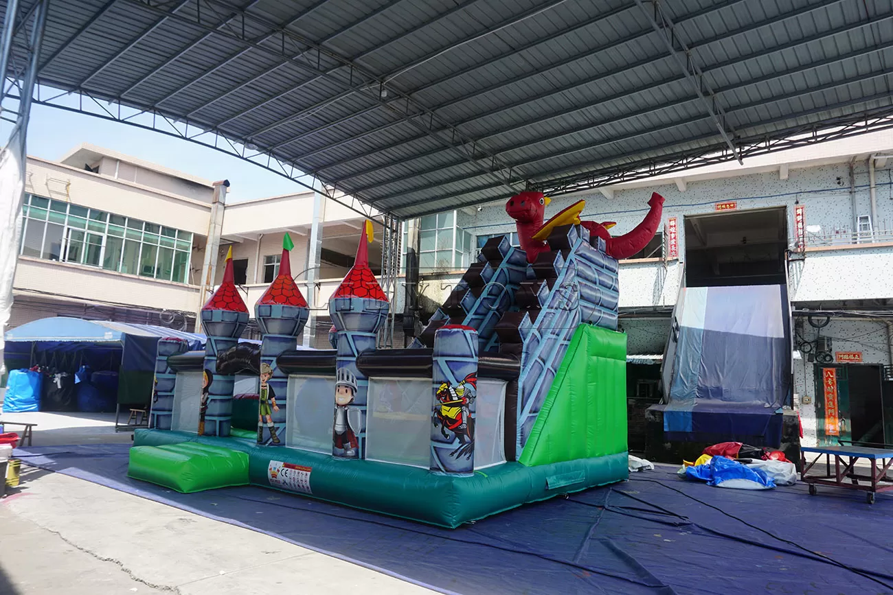 children inflatable park outdoor inflatable theme park