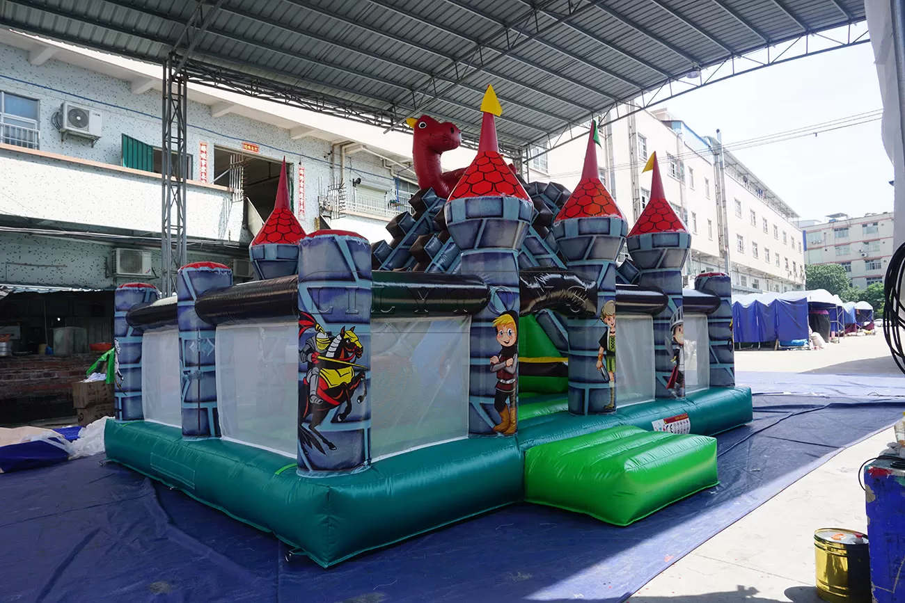 children inflatable park outdoor inflatable theme park