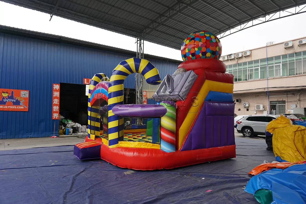 hot sale inflatable jumping inflatable bouncer jumper with multicolor