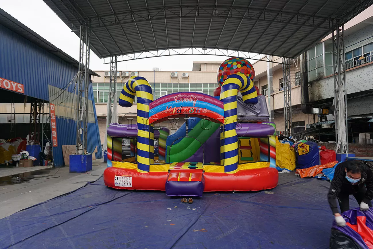 hot sale inflatable jumping inflatable bouncer jumper with multicolor