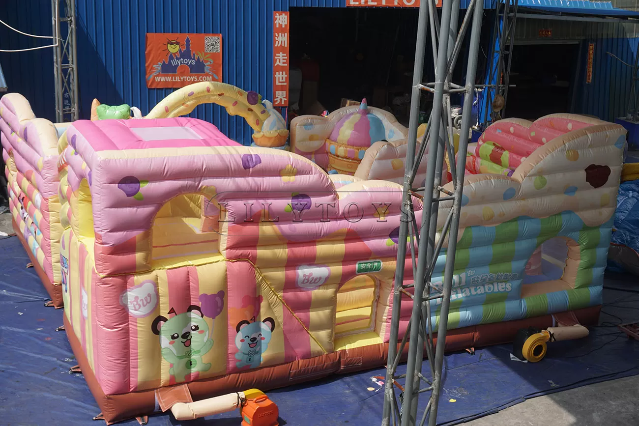 Inflatable playground for sale inflatable icescream park