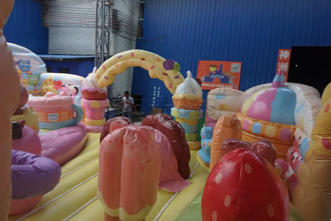 Inflatable playground for sale inflatable icescream park