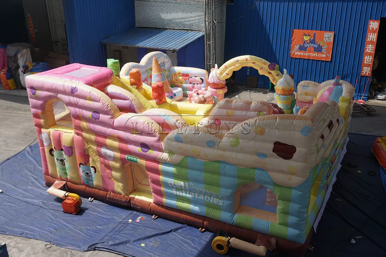 Inflatable playground for sale inflatable icescream park