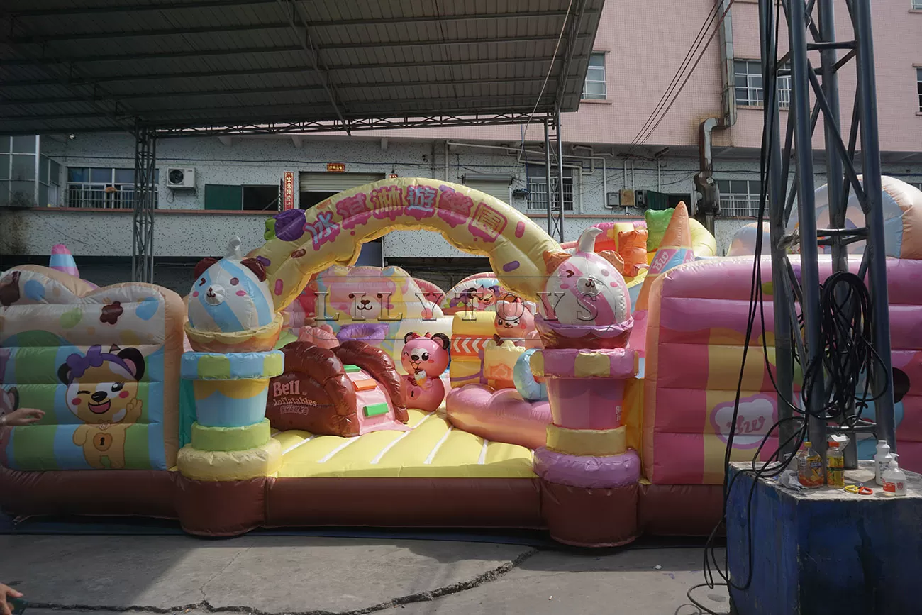 Inflatable playground for sale inflatable icescream park