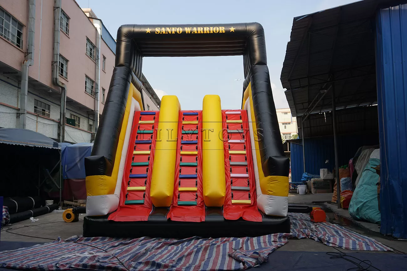 Obstacle slide for adults