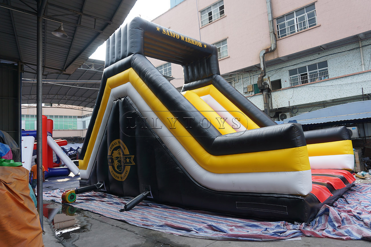 Obstacle slide for adults