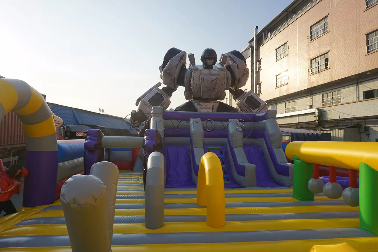 Transformers inflatable fun city giant inflatable playground