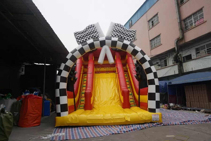 Inflatable Traffic Rules Slide