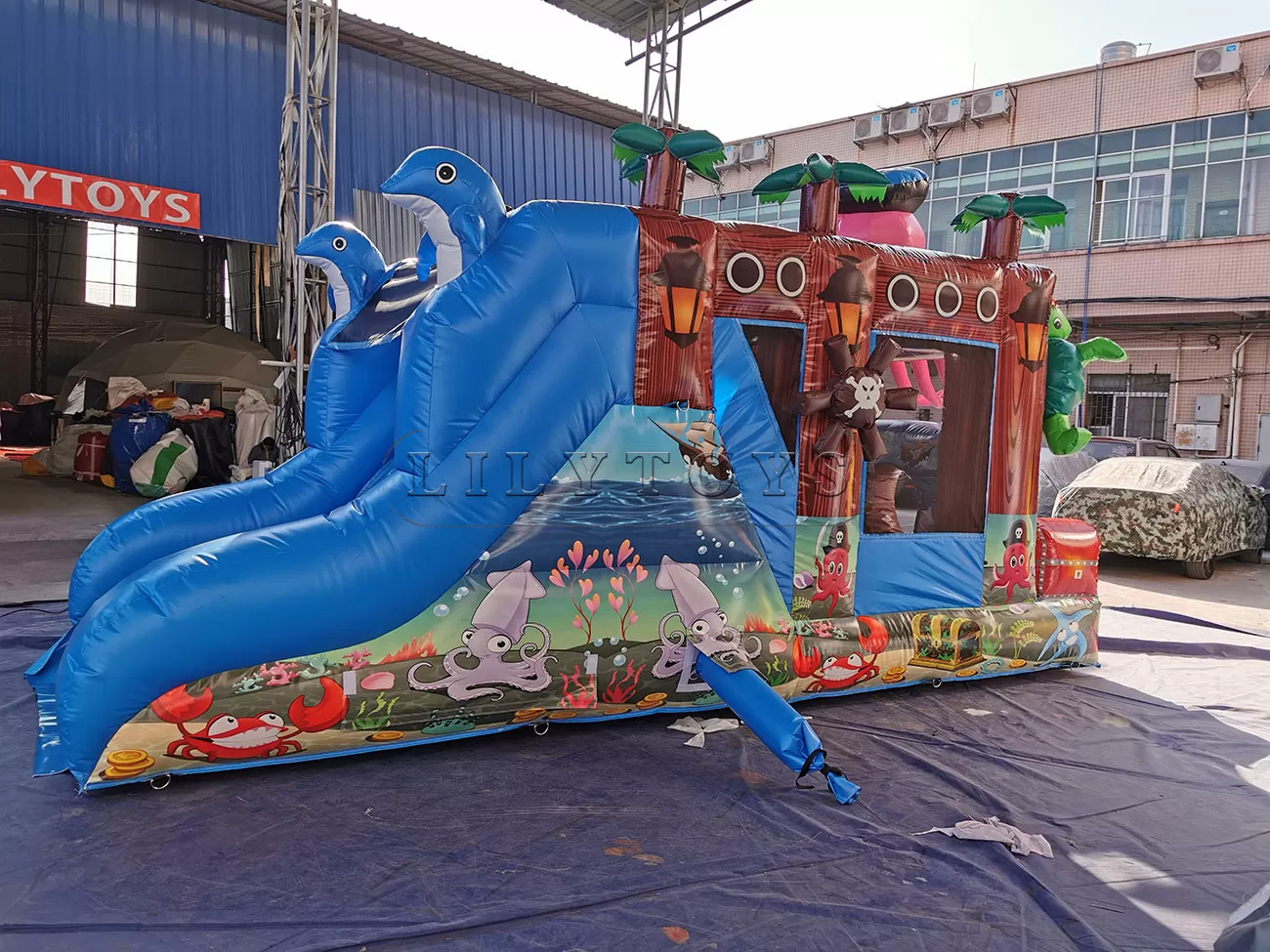 high quality inflatable bounce house air bouncer inflatable trampoline for sale