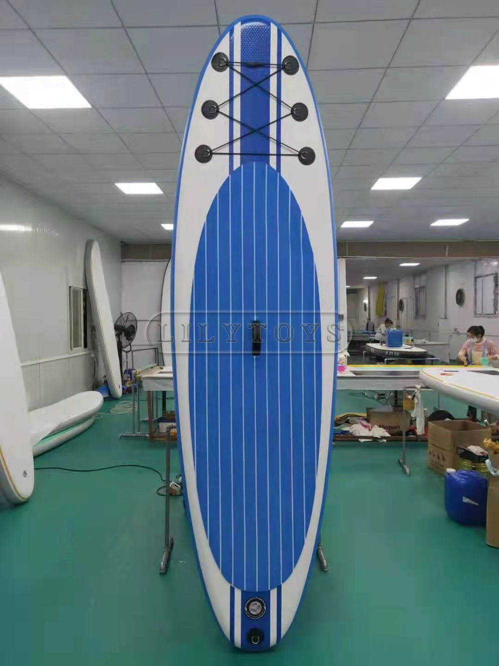 Customized inflatable paddle board surfing paddle
