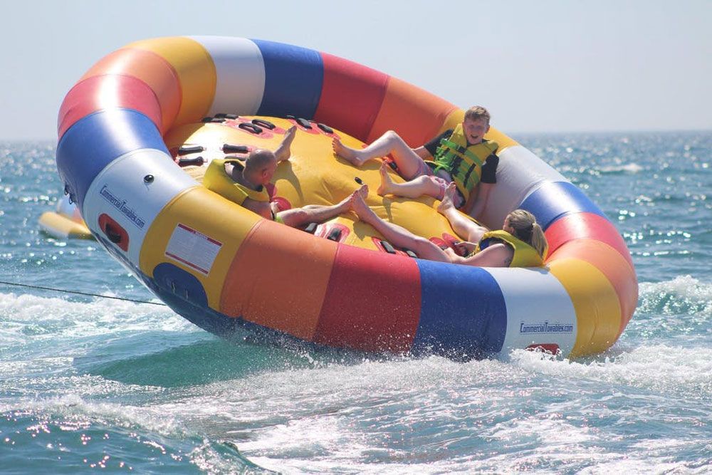 Inflatable Hurricane Boat | Spinning UFO Towable Tube | Towable Tubes for Boats
